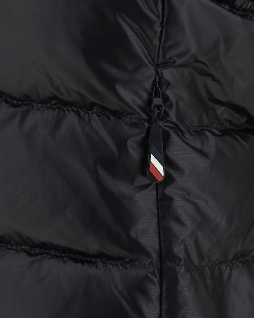 Moncler Black Grenoble Padded Zip-Up Jersey Gilet