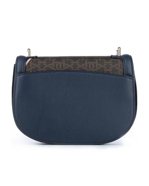 Bally Blue Flip Shoulder Bag