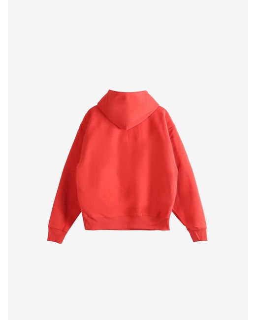 Stussy Red Front-Graphic Hoodie for men
