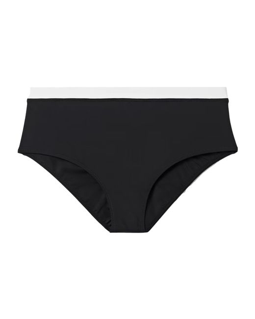 Staud Black Devon Bikini Swim Trunks