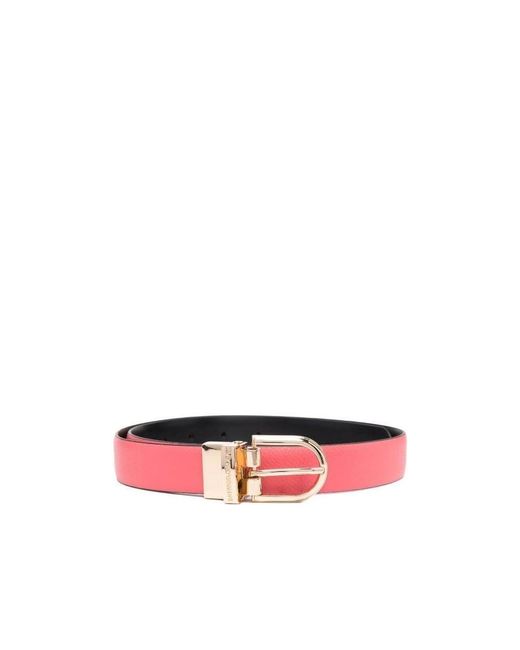 Emporio Armani White Buckle-Fastening Belt