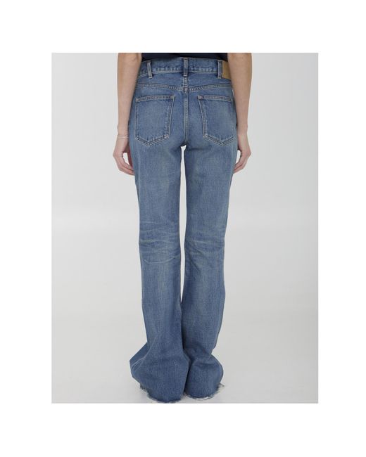 Céline Blue Flared Jeans