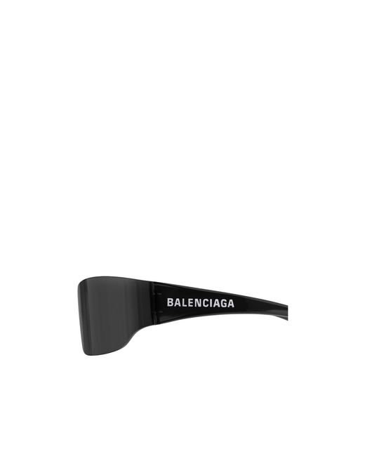 Balenciaga Black Eyewear Mono Square Frame Sunglasses