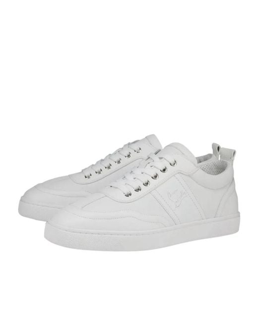 Christian Louboutin White Retero Sneakers for men