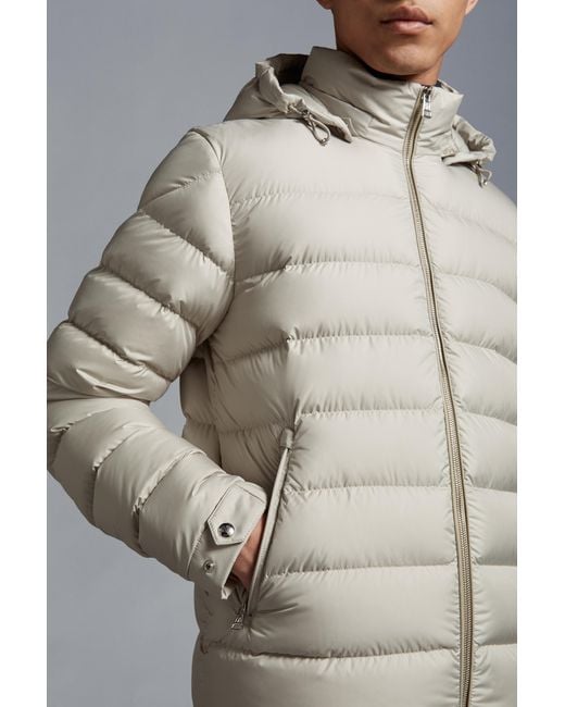 Moncler Gray Arneb Zip-Up Padded Jacket for men
