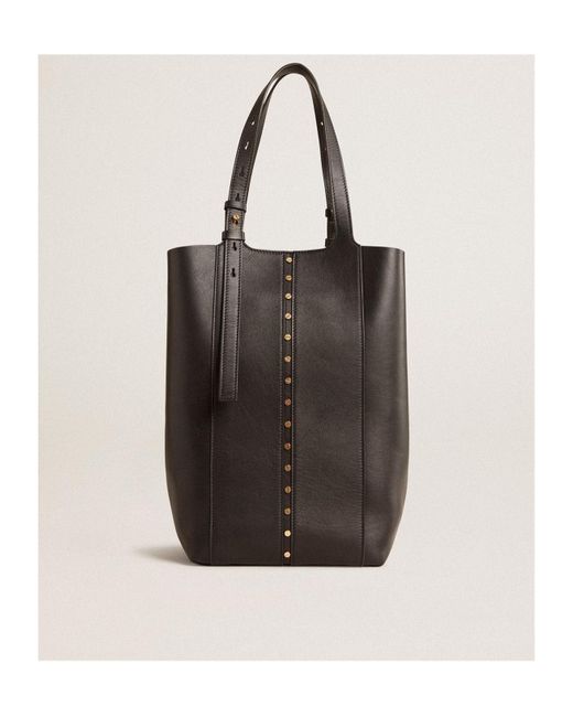 Golden Goose Deluxe Brand Black Double Handle Shoulder Bag