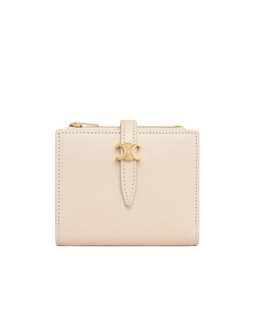 Céline Natural Solid Color Wallet