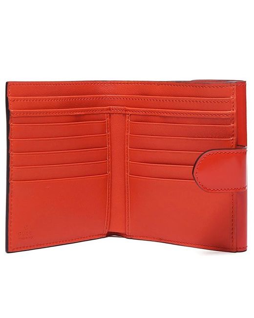 Gucci Red Logo Wallet