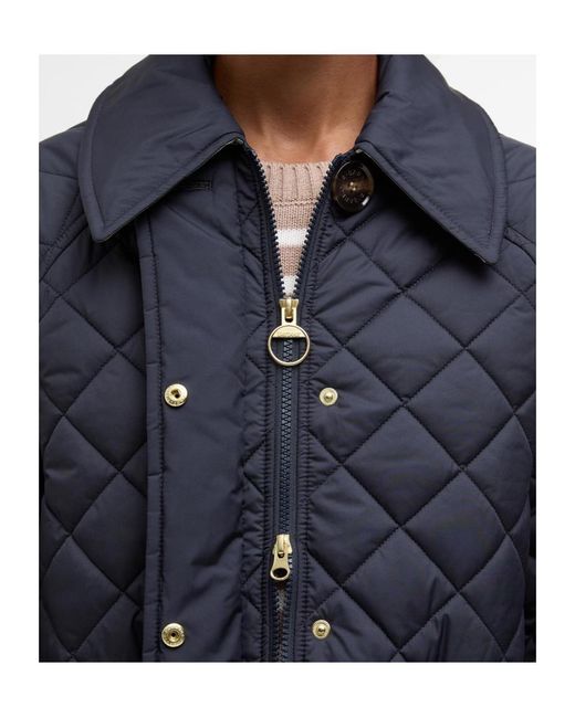 Barbour Blue Quilted Jacket