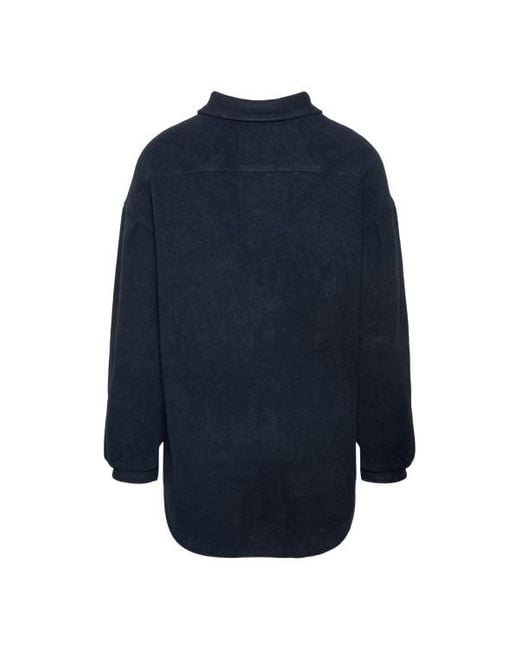 Ambush Blue Buttoned Shirt Jacket for men