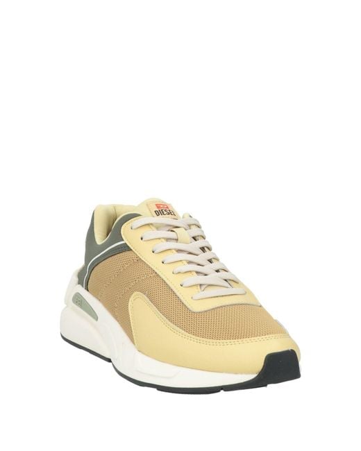 DIESEL Natural Low-Top Multi-Colored Sneakers