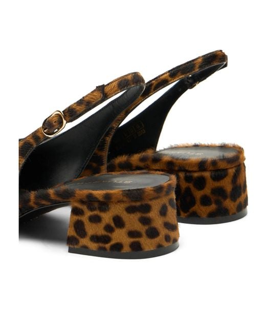 Stuart Weitzman Brown Maeve Slingback
