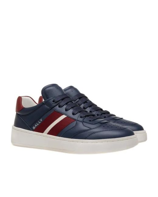 Bally Blue Lacing Skate Shoes for men