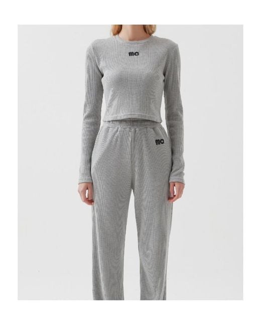 Marissa Chiara Gray Long-Sleeved T-Shirt