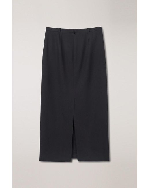 DUNST Black H-Line Maxi Skirt