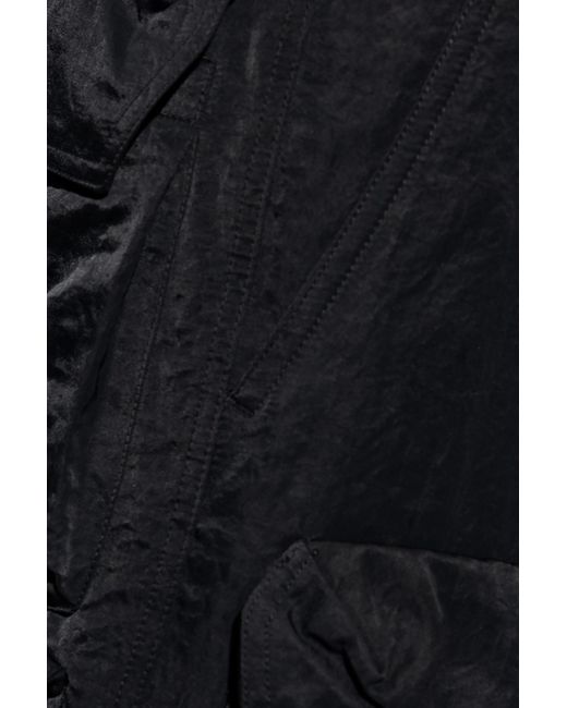 Dries Van Noten Black Multi-Pocket Casual Pants for men
