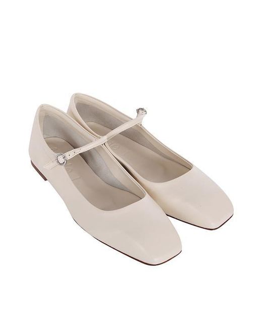 Aeyde Natural Uma Ballerina Flats