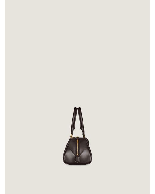 Givenchy Brown Antigona Cube East-West Mini Top Handle Bag