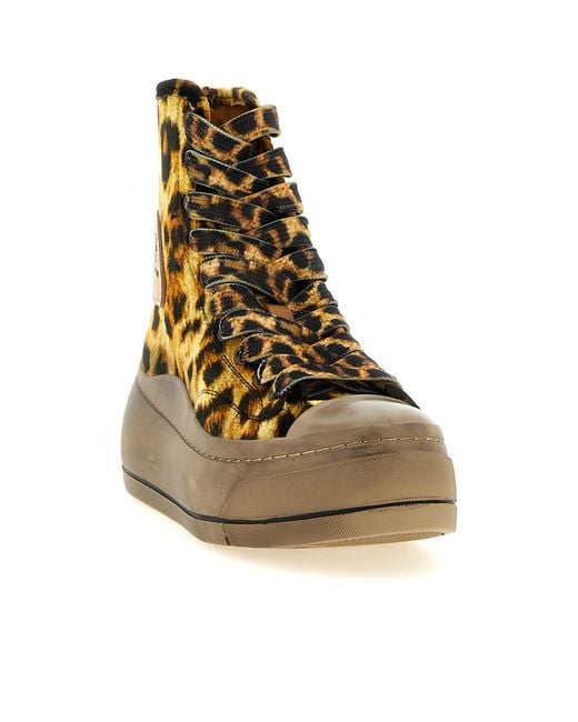 R13 Brown 'Extended Kurt' Sneakers