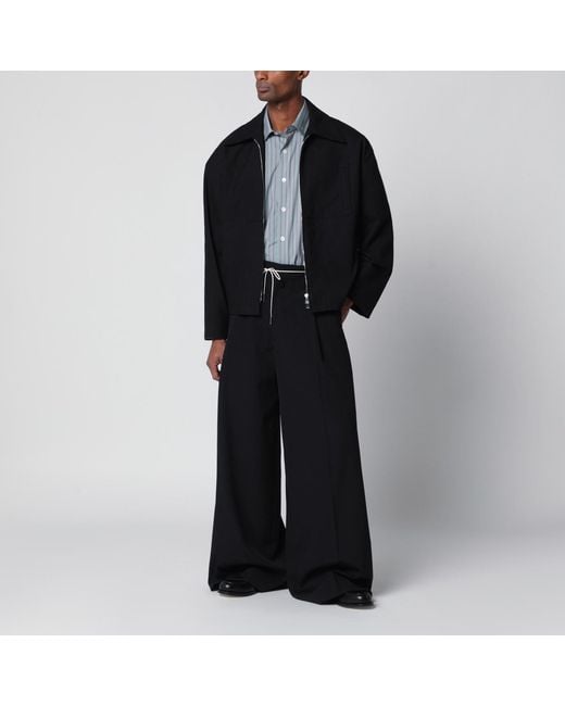 NAMACHEKO Black Zipper Jacket for men