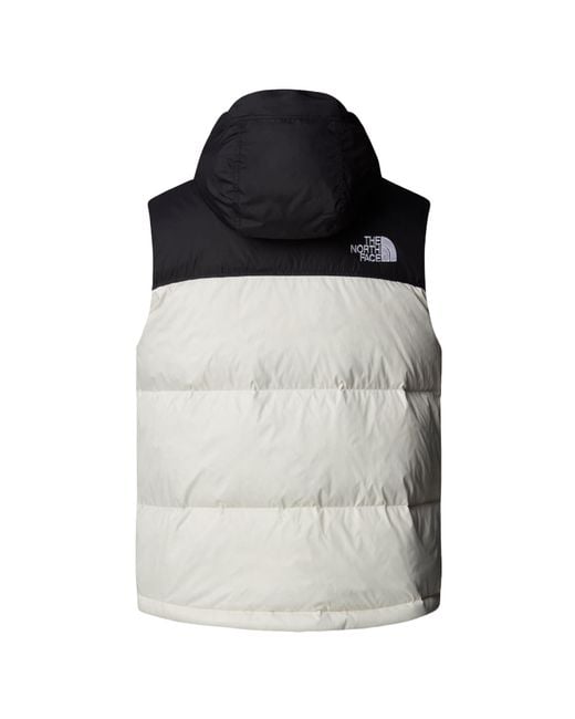 The North Face Black 1996 Retro Nuptse Puffer Gilet for men