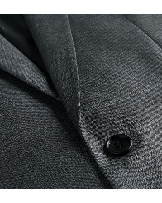 Dior Gray Long-Sleeved Suit Jacket Set for men