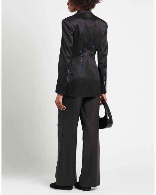 Marni Black Double-Breasted Blazer