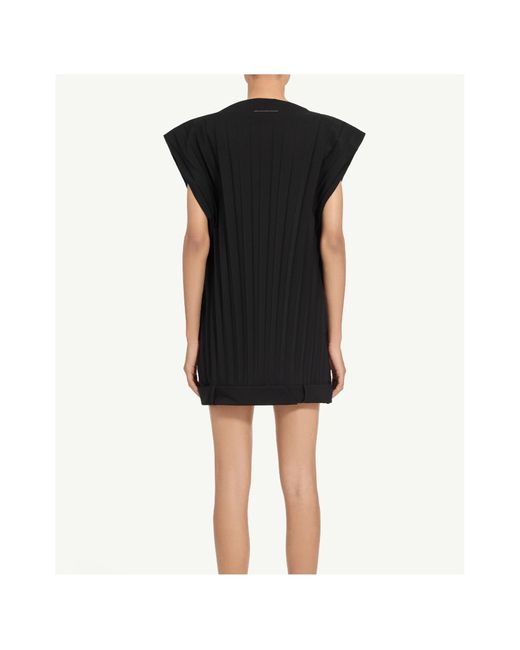 MM6 by Maison Margiela Black Mini Dress