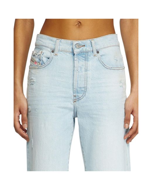 DIESEL Blue 1988 D-Ark Distressed Jeans