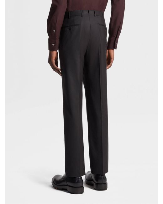 Zegna Black 15Milmil15 Tailored Trousers for men