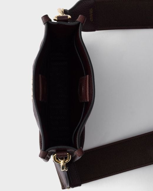 Prada Black Mini Leather Shoulder Bag