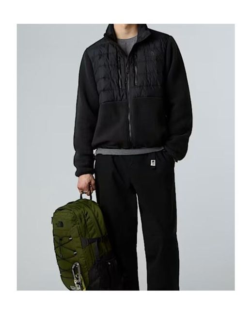 The North Face Black Rmst Denali Tek Hybrid Jacket for men