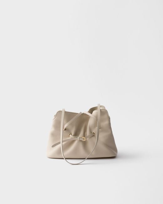 Prada Natural Dada Small Nappa Leather Bag