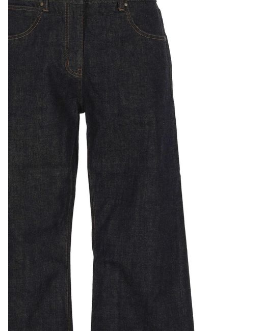 Entire studios Black Wide-Leg Jeans for men