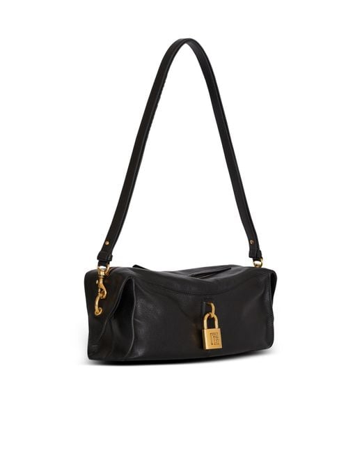Balmain Black Pulse Shoulder Bag for men