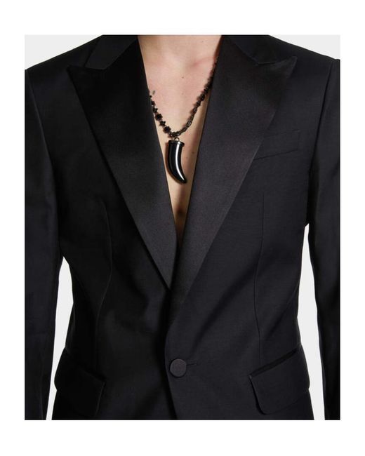 DSquared² Black London Suit for men