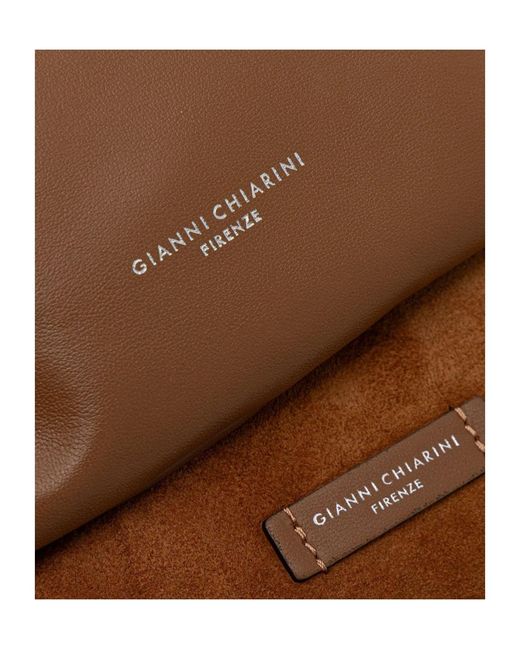 Gianni Chiarini Brown Dua Medium Handbag