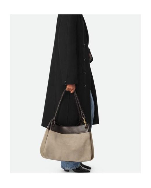 Bottega Veneta Brown Maxi Parachute