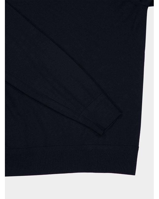 Tom Ford Blue Crewneck Knitted Top for men