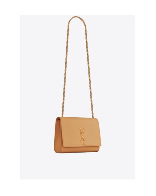 Saint Laurent White Kate Medium Shoulder Bag