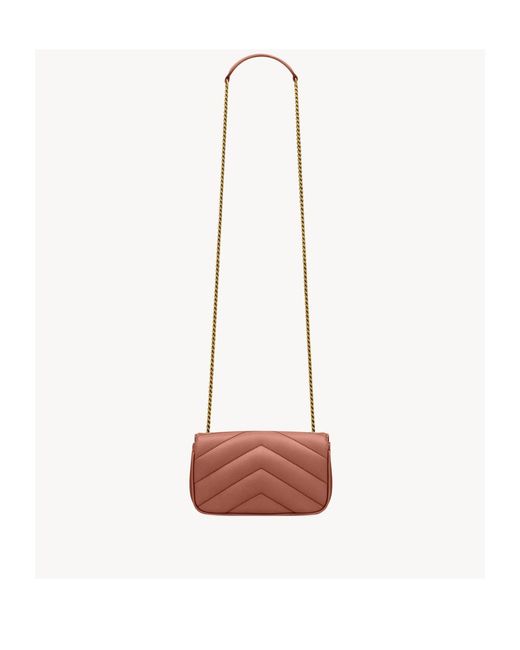 Saint Laurent White Loulou Mini
