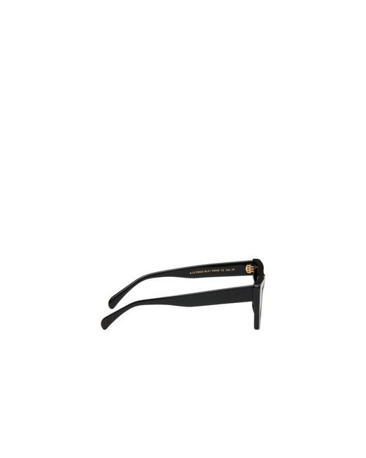 Anine Bing White Paris Sunglasses