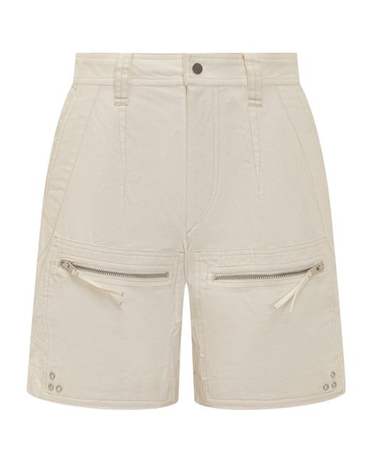 Isabel Marant Natural Kynan Shorts