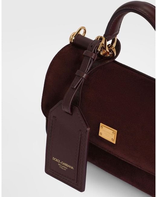 Dolce & Gabbana Red Top Handle Shoulder Bag