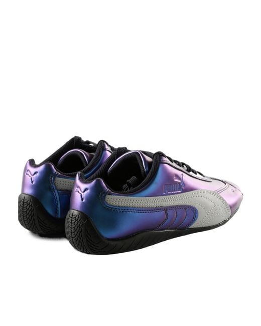 PUMA Blue Lace-Up Casual Shoes for men