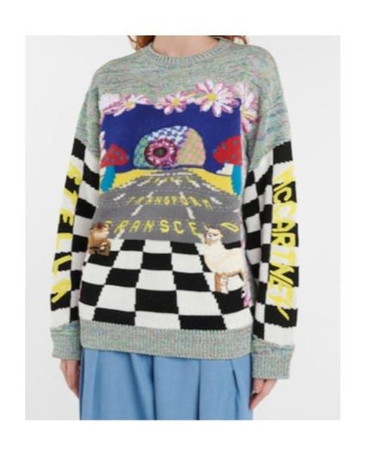 Stella McCartney Multicolor Jacquard Sweater