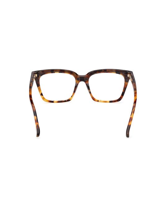 Max Mara White Rectangular Frame