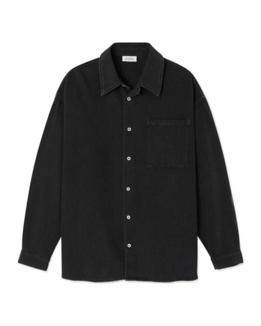 American Vintage Black Long-Sleeved Shirt for men