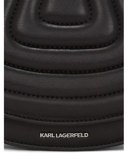 Karl Lagerfeld Black K/Wellen Cross Body Bag