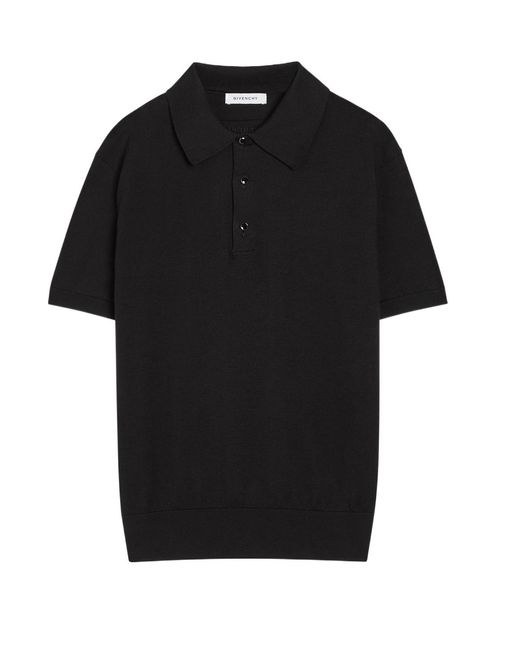 Givenchy Black Short Sleeves Shoulder Inserts for men